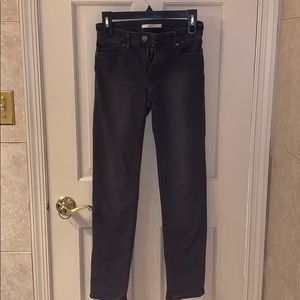 Levi’s Black Straight Leg Jeans size 26